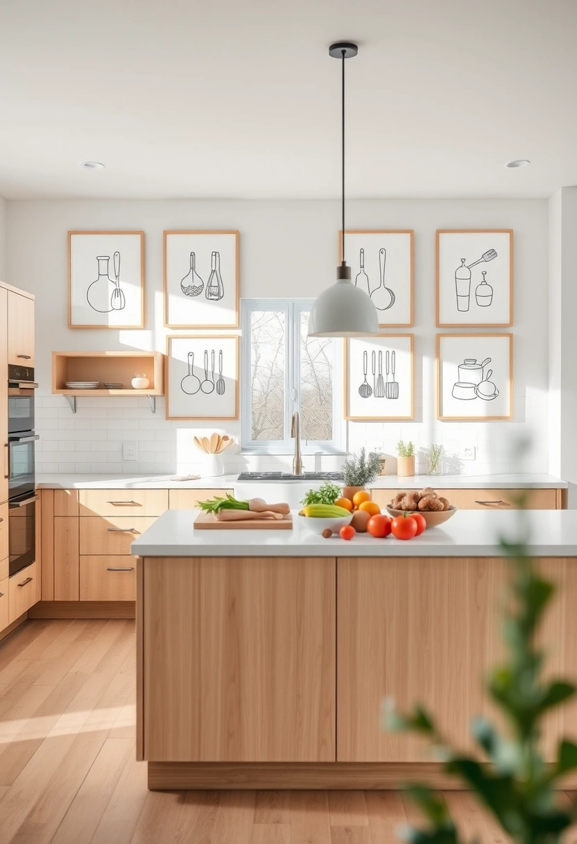 kitchen frames ideas wall art 6