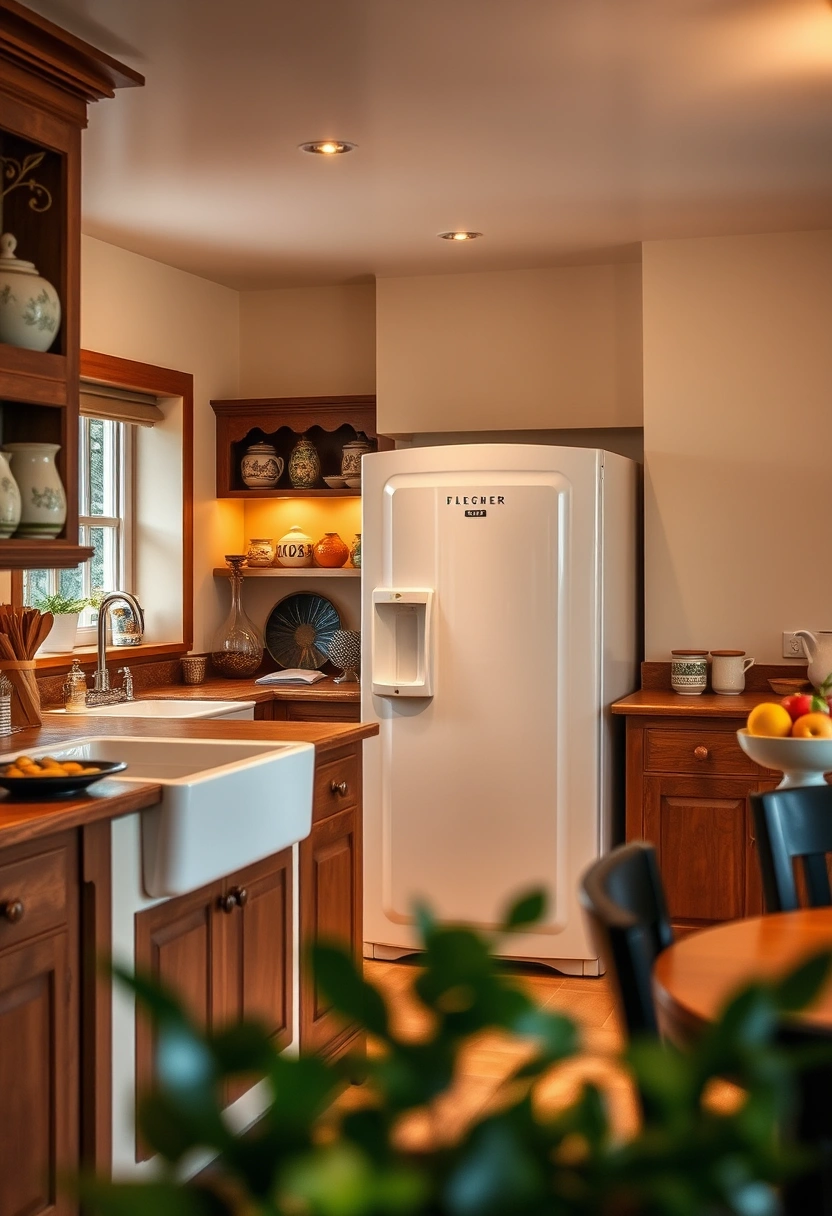kitchen fridge ideas 19