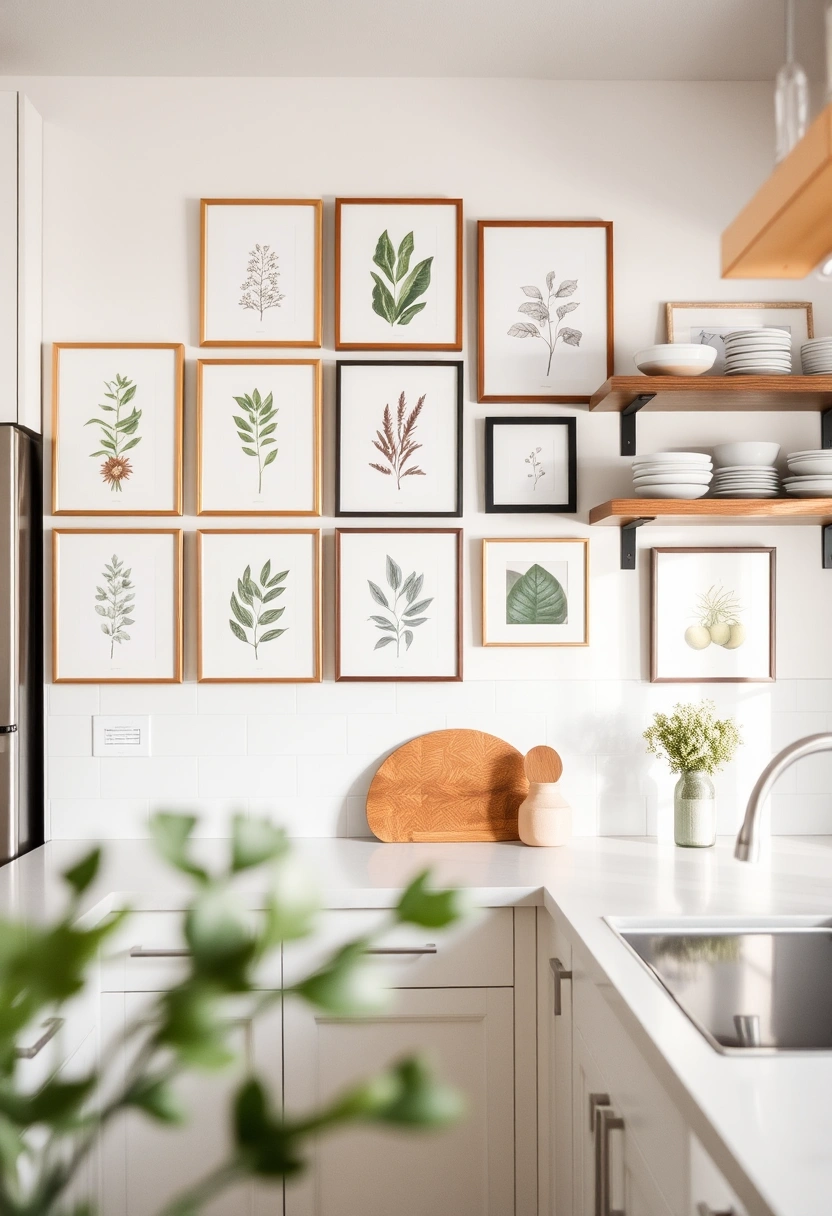 kitchen gallery wall ideas 1