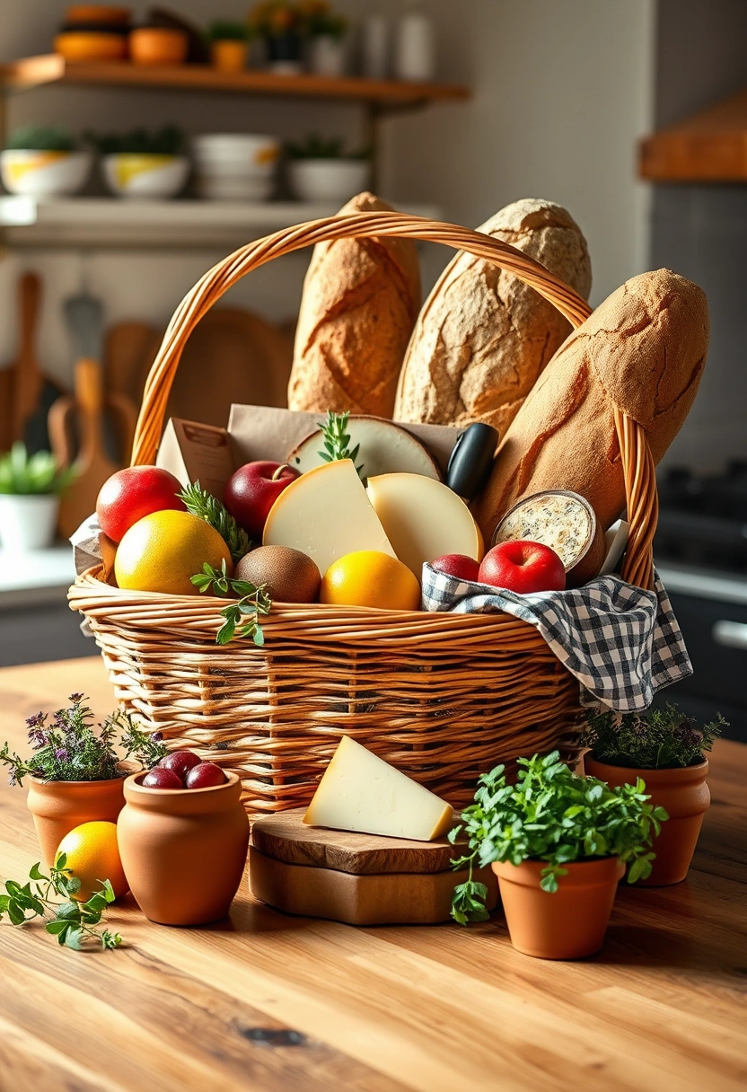 kitchen gift basket ideas 1