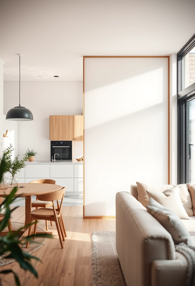 kitchen hall partition ideas 5