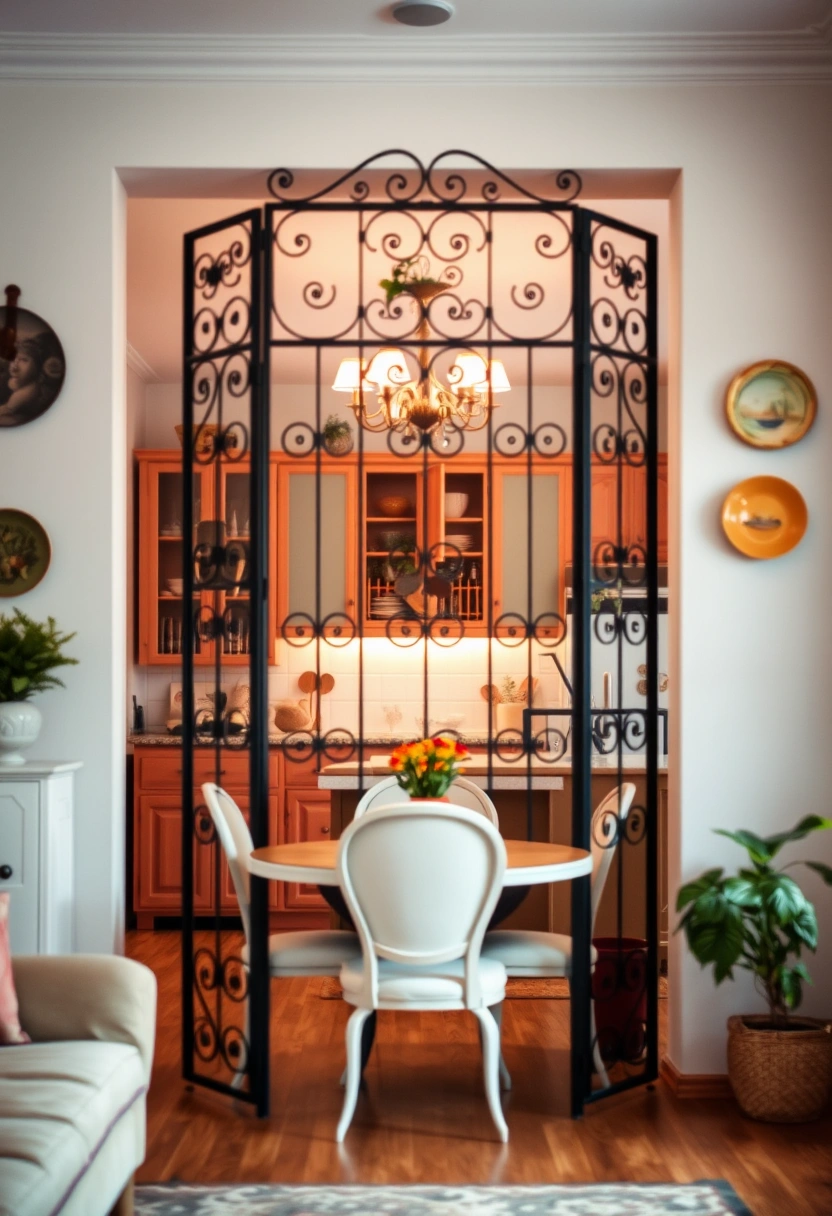 kitchen hall partition ideas 8