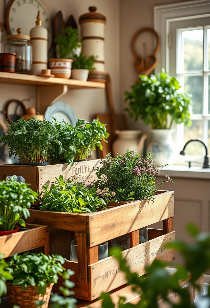 kitchen herb garden ideas 17
