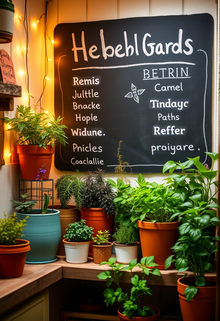 kitchen herb garden ideas 20