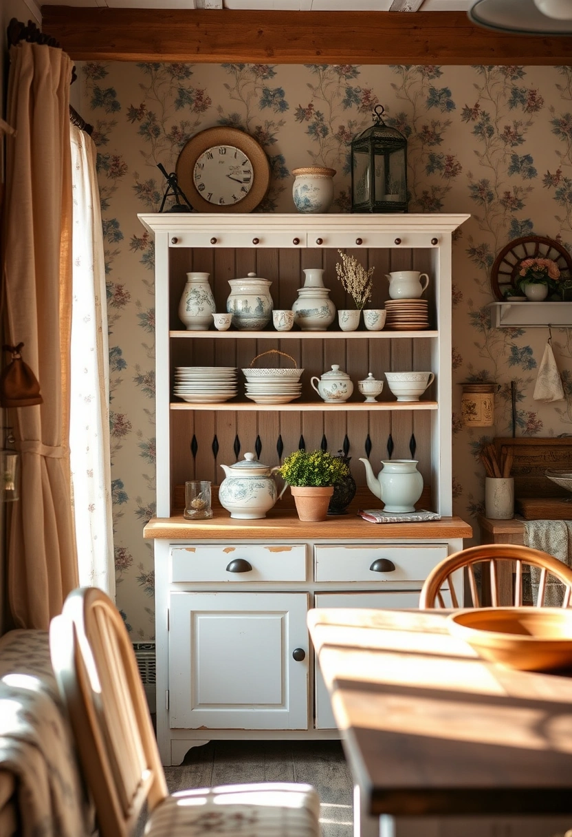 kitchen hutch decorating ideas 10