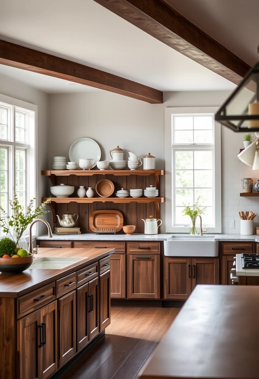 kitchen hutch decorating ideas 17