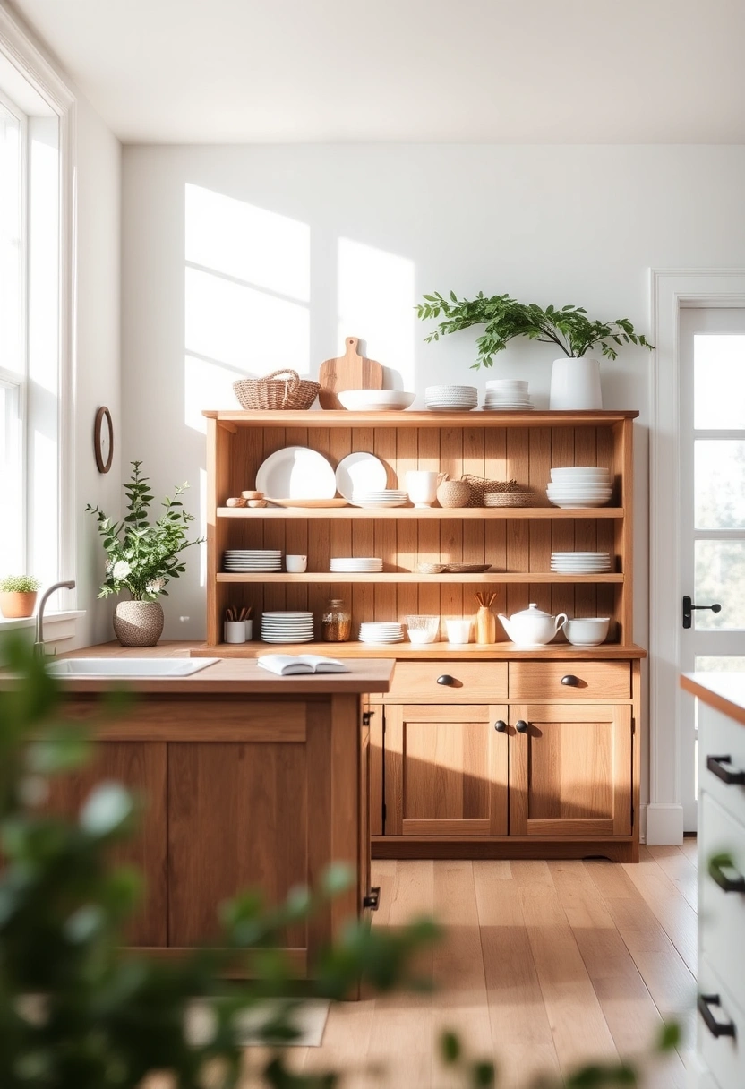 kitchen hutch decorating ideas 7