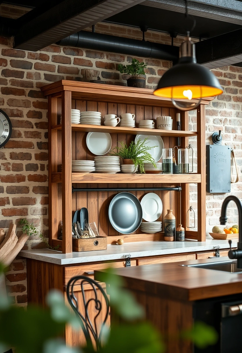 kitchen hutch decorating ideas 9