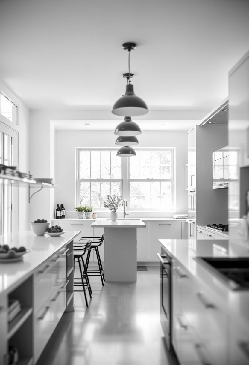 kitchen ideas black and white 16