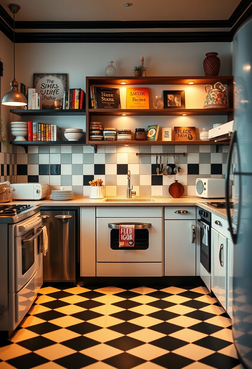 kitchen ideas black and white 5