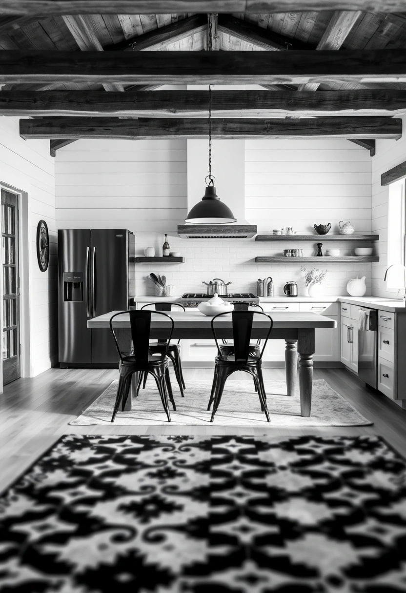 kitchen ideas black and white 8