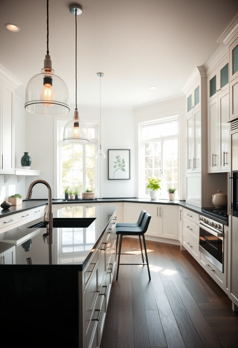 kitchen ideas black countertops 1