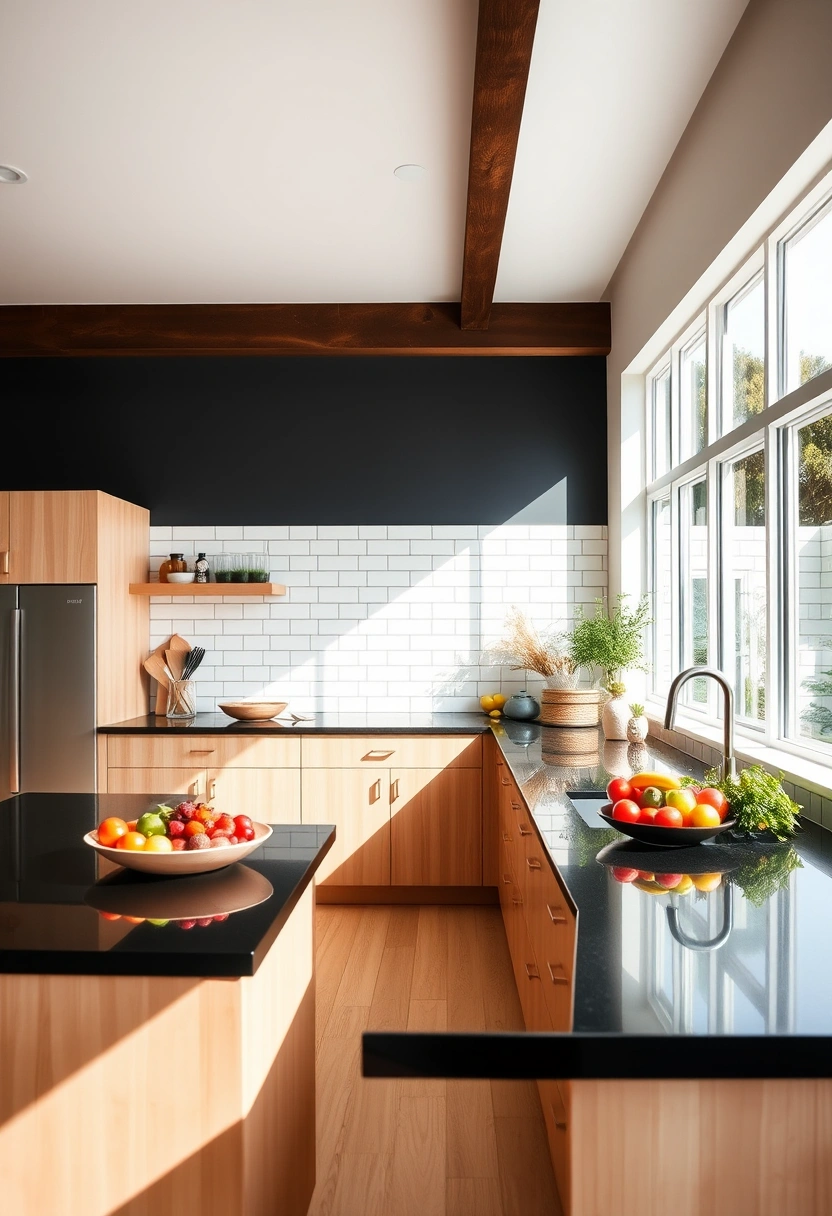 kitchen ideas black countertops 10