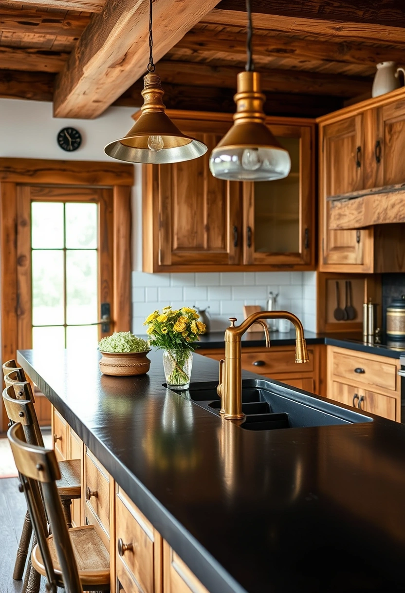kitchen ideas black countertops 2