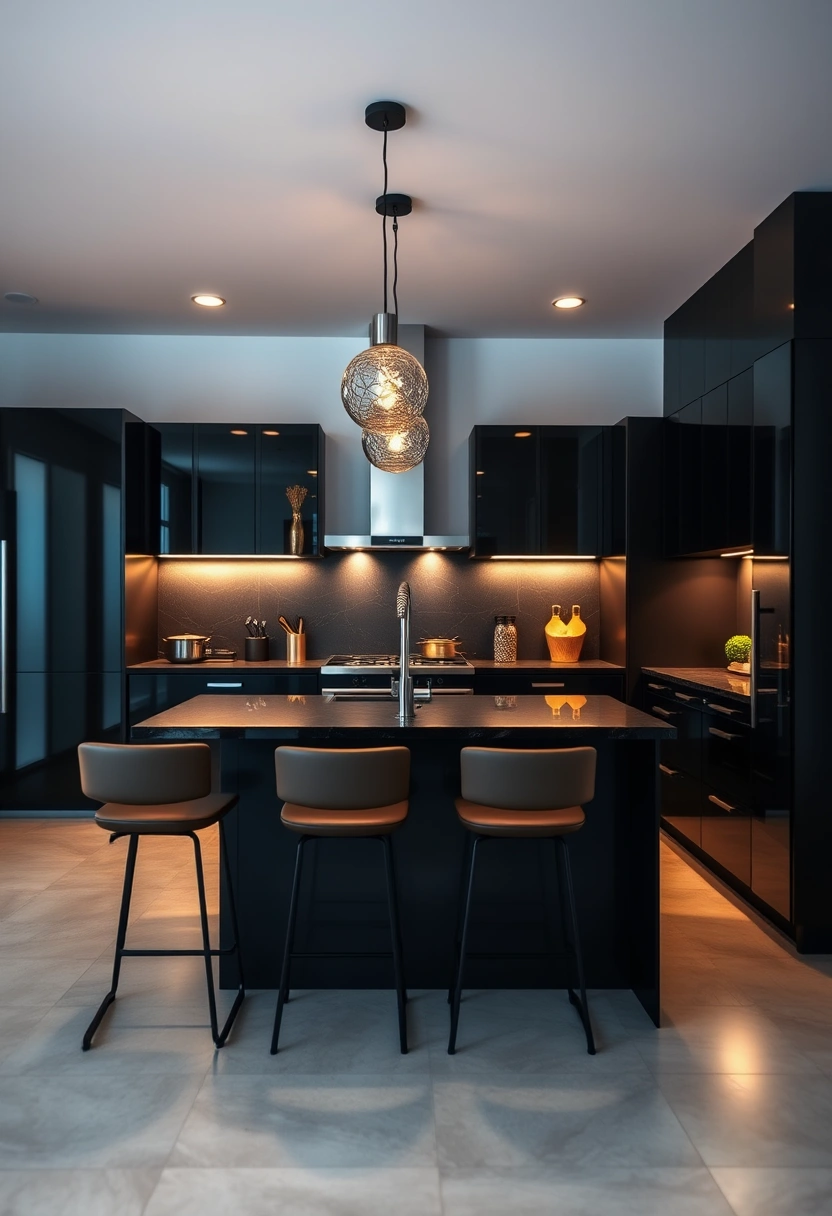 kitchen ideas black countertops 20
