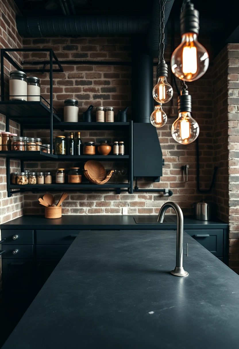 kitchen ideas black countertops 4