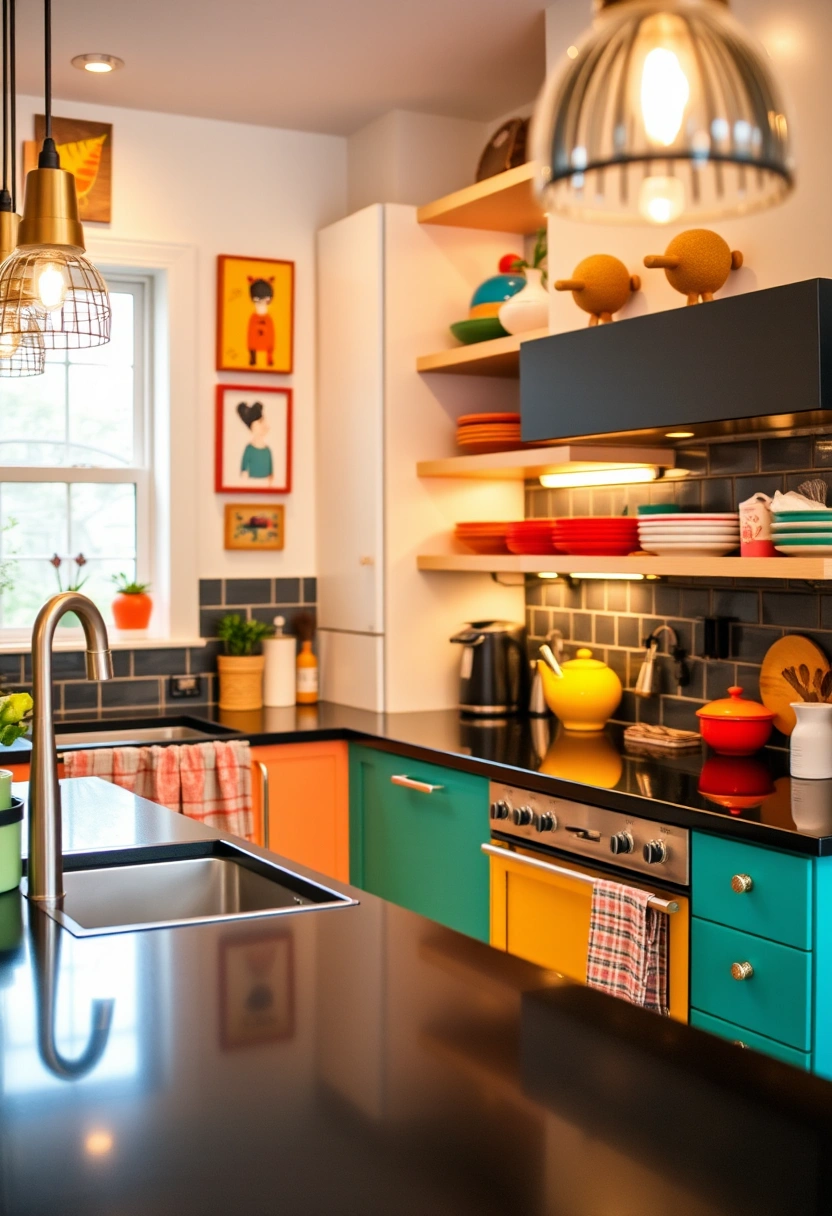 kitchen ideas black countertops 7