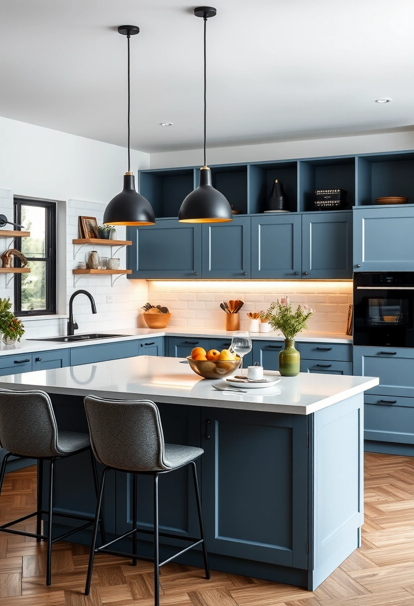 kitchen ideas blue 14