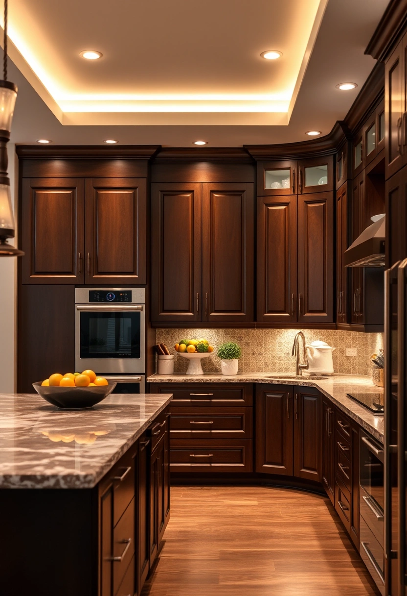 kitchen ideas brown 10