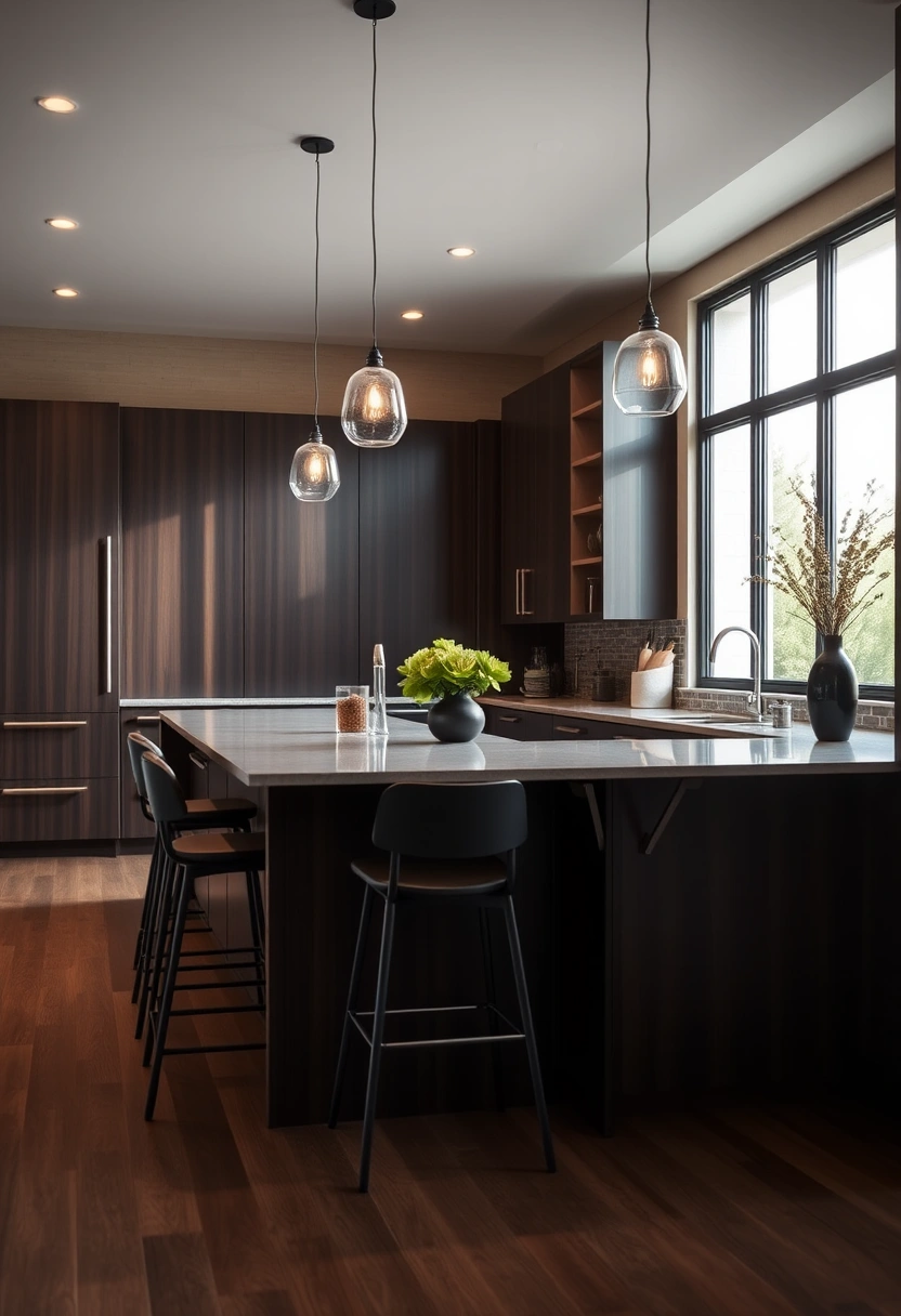 kitchen ideas brown 12