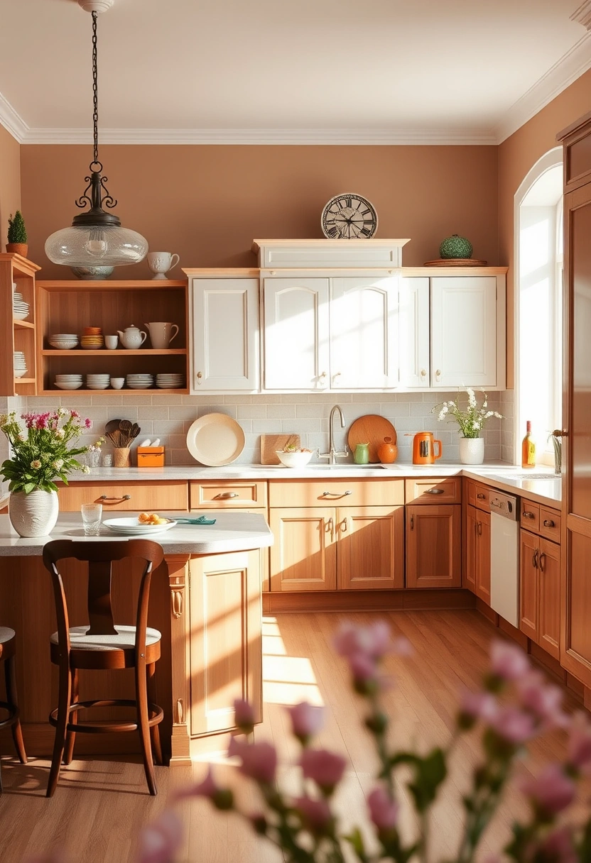 kitchen ideas brown 14