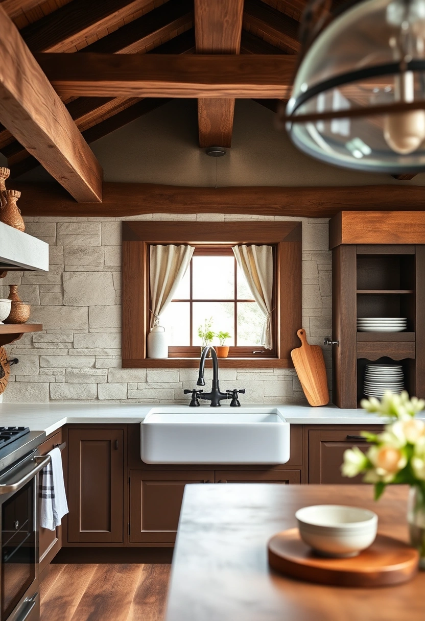 kitchen ideas brown 2