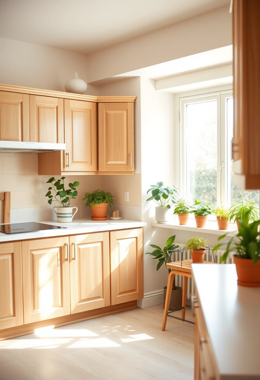 kitchen ideas brown cabinets 14