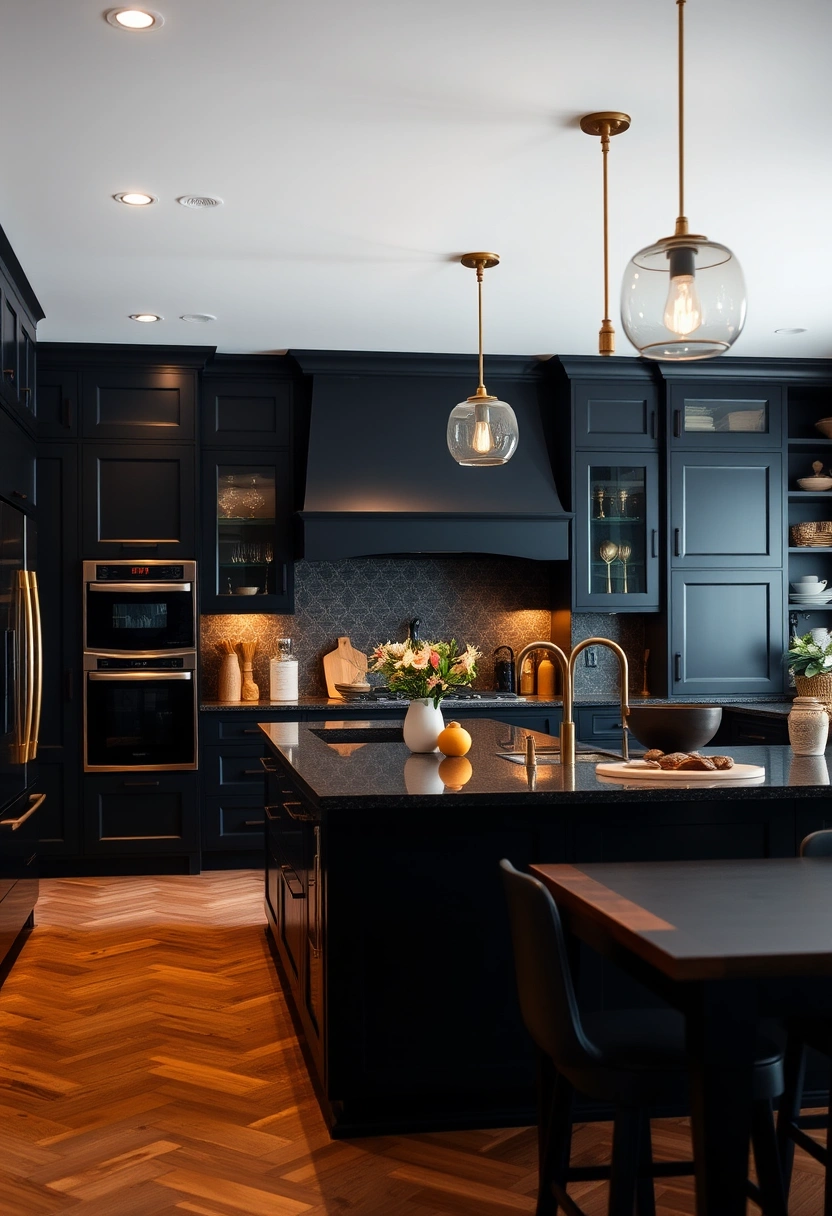 kitchen ideas dark 10
