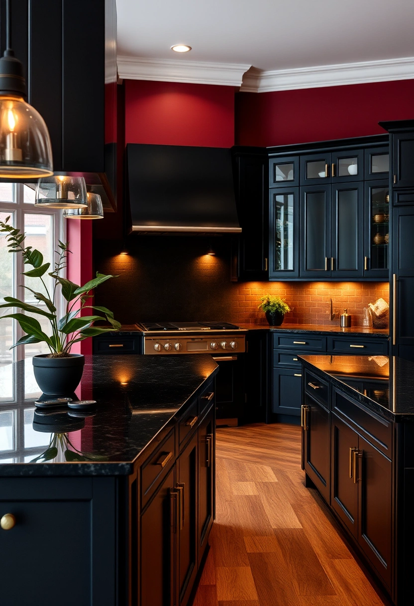 kitchen ideas dark 11