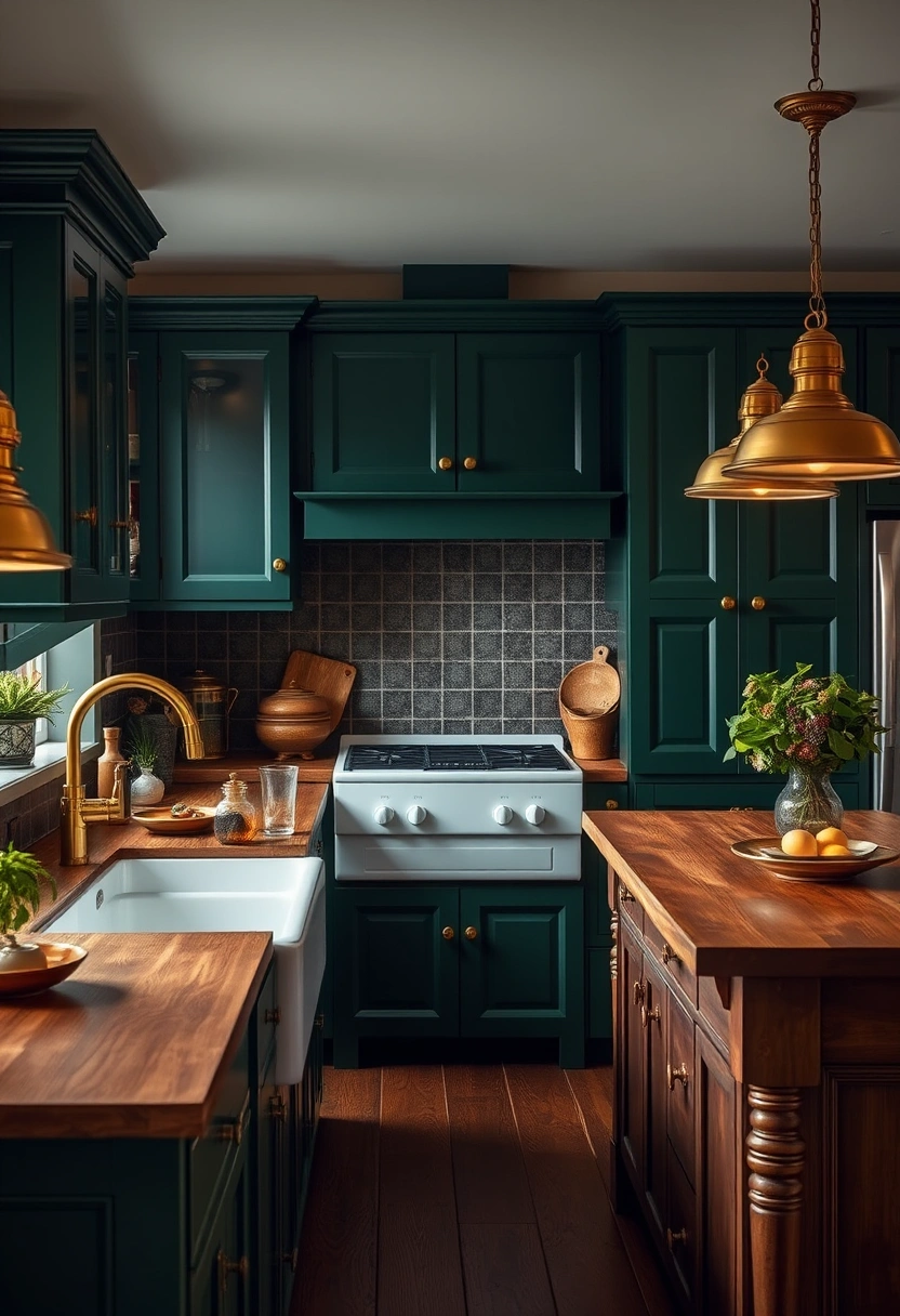 kitchen ideas dark 12