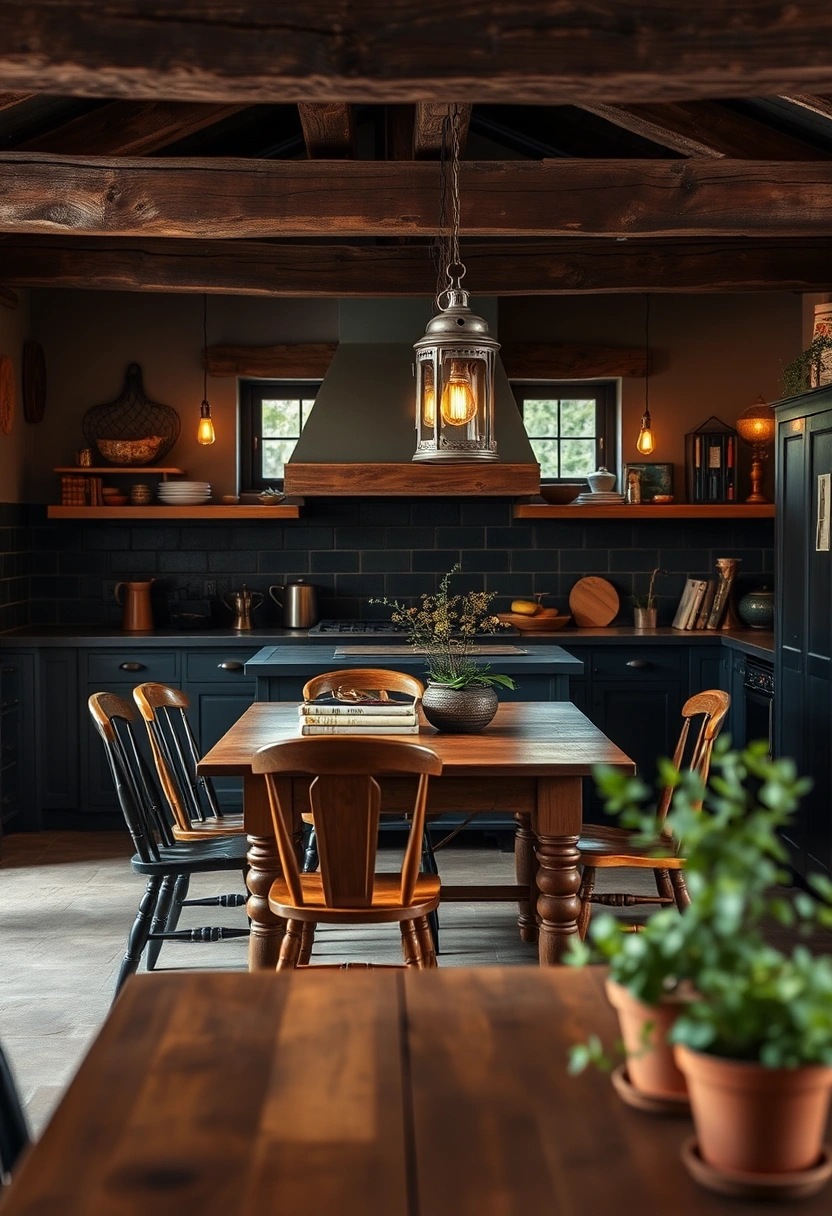 kitchen ideas dark 14