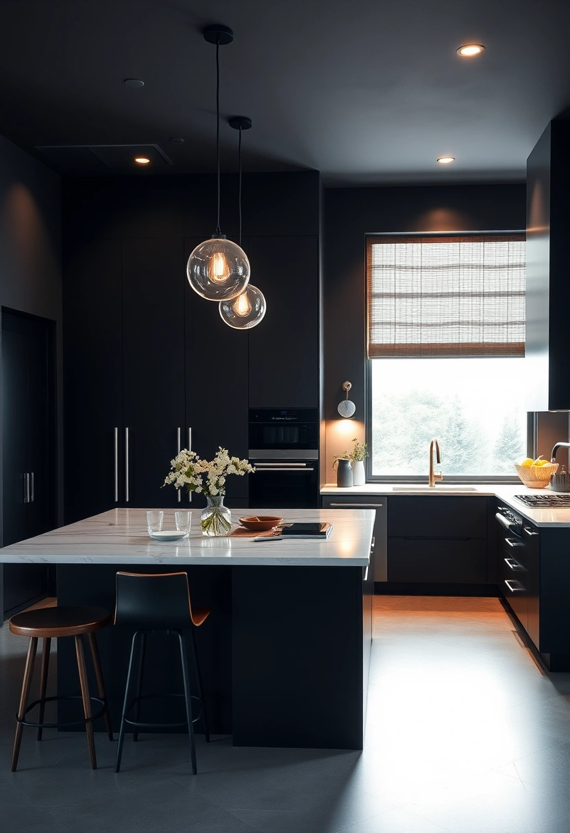 kitchen ideas dark 17