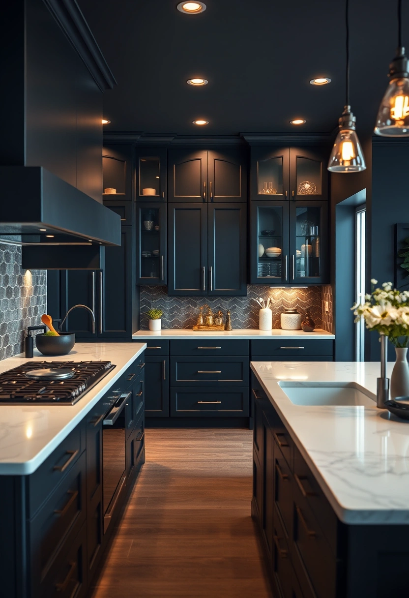 kitchen ideas dark 19