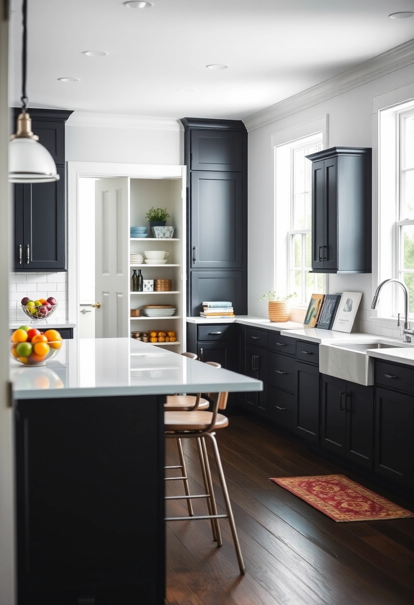 kitchen ideas dark cabinets 15