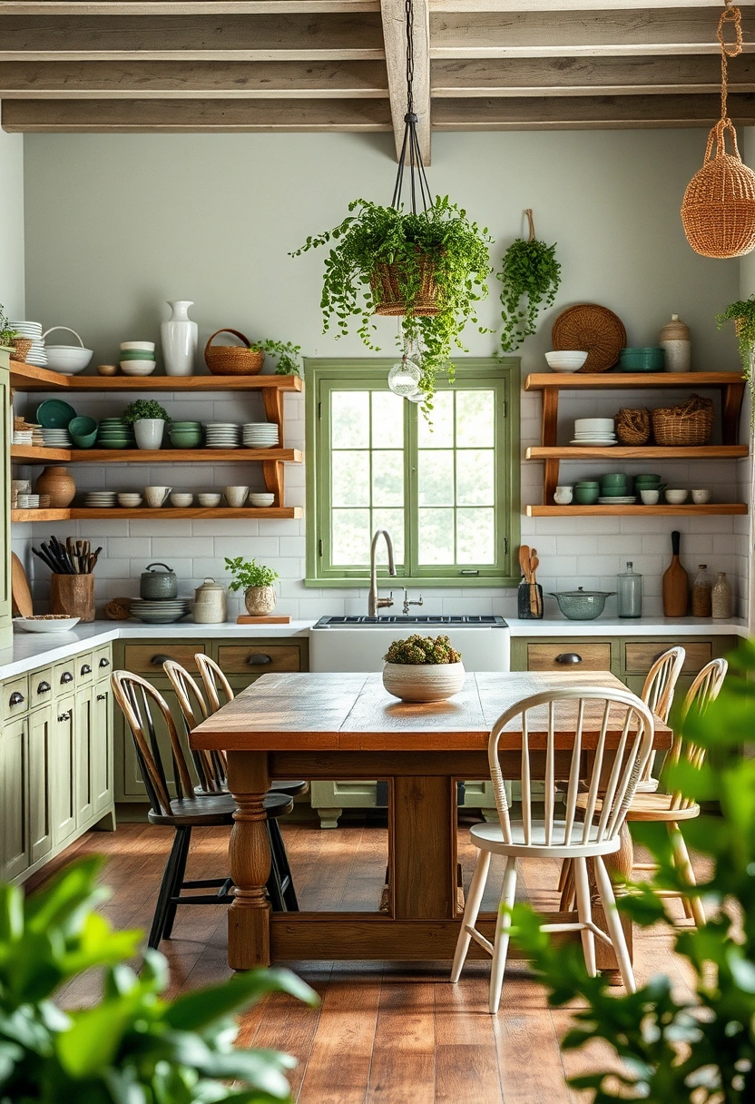 kitchen ideas green 2
