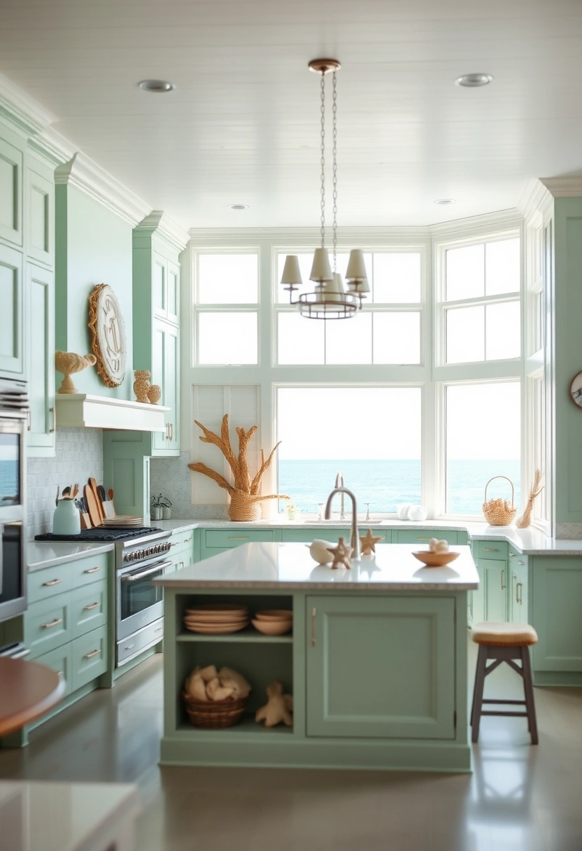 kitchen ideas green cabinets 8
