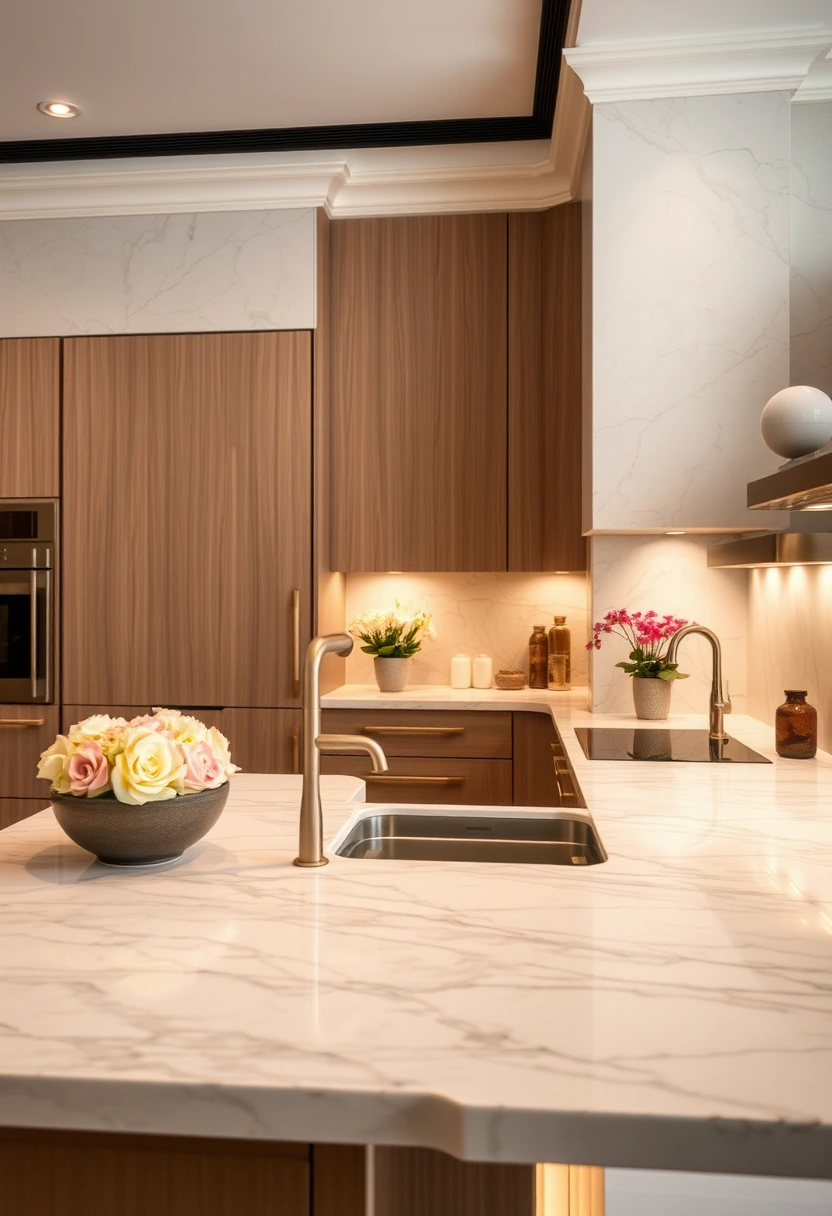 kitchen ideas marble 17