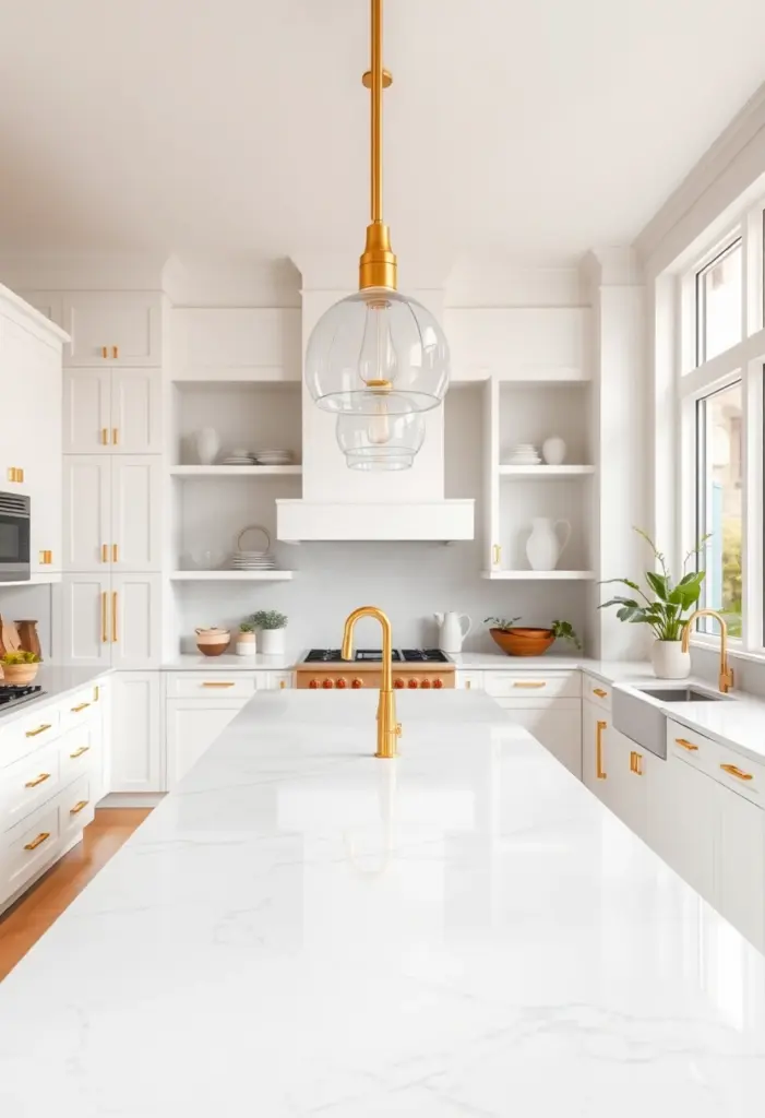 kitchen ideas modern luxury white 1