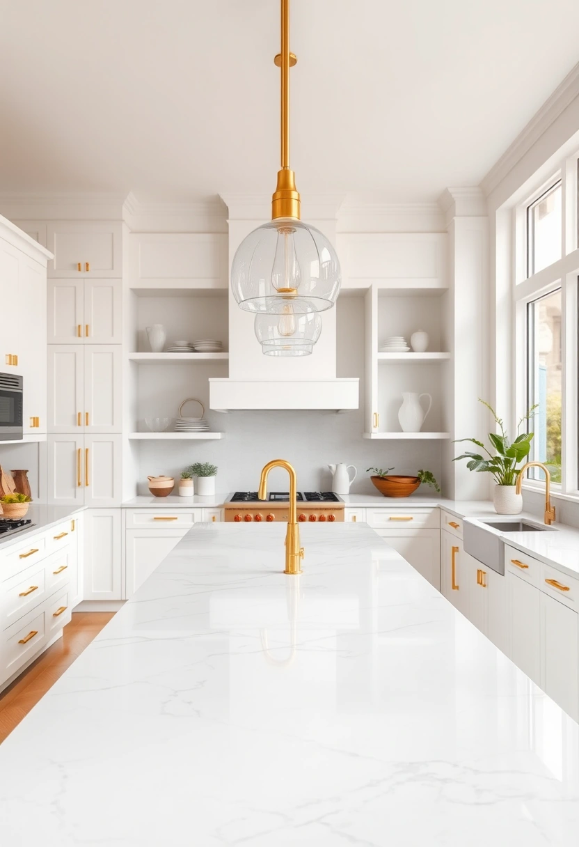 kitchen ideas modern luxury white 1