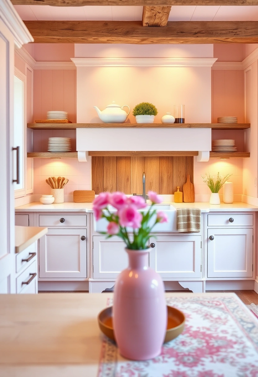 kitchen ideas pink 2