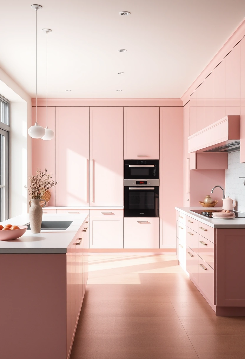 kitchen ideas pink 6