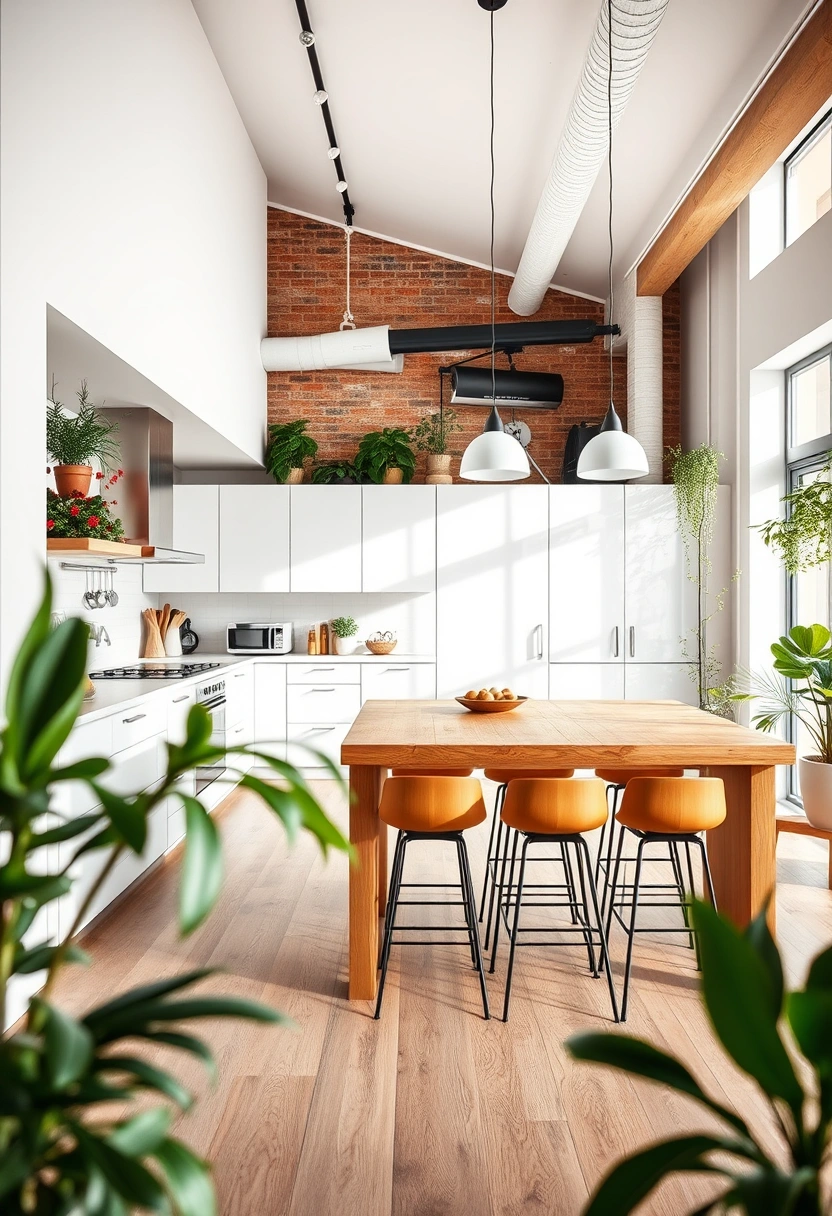 kitchen ideas white and wood 15