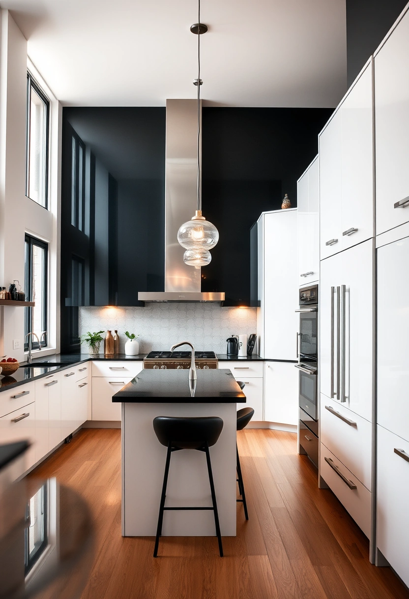 kitchen ideas with black countertops 1