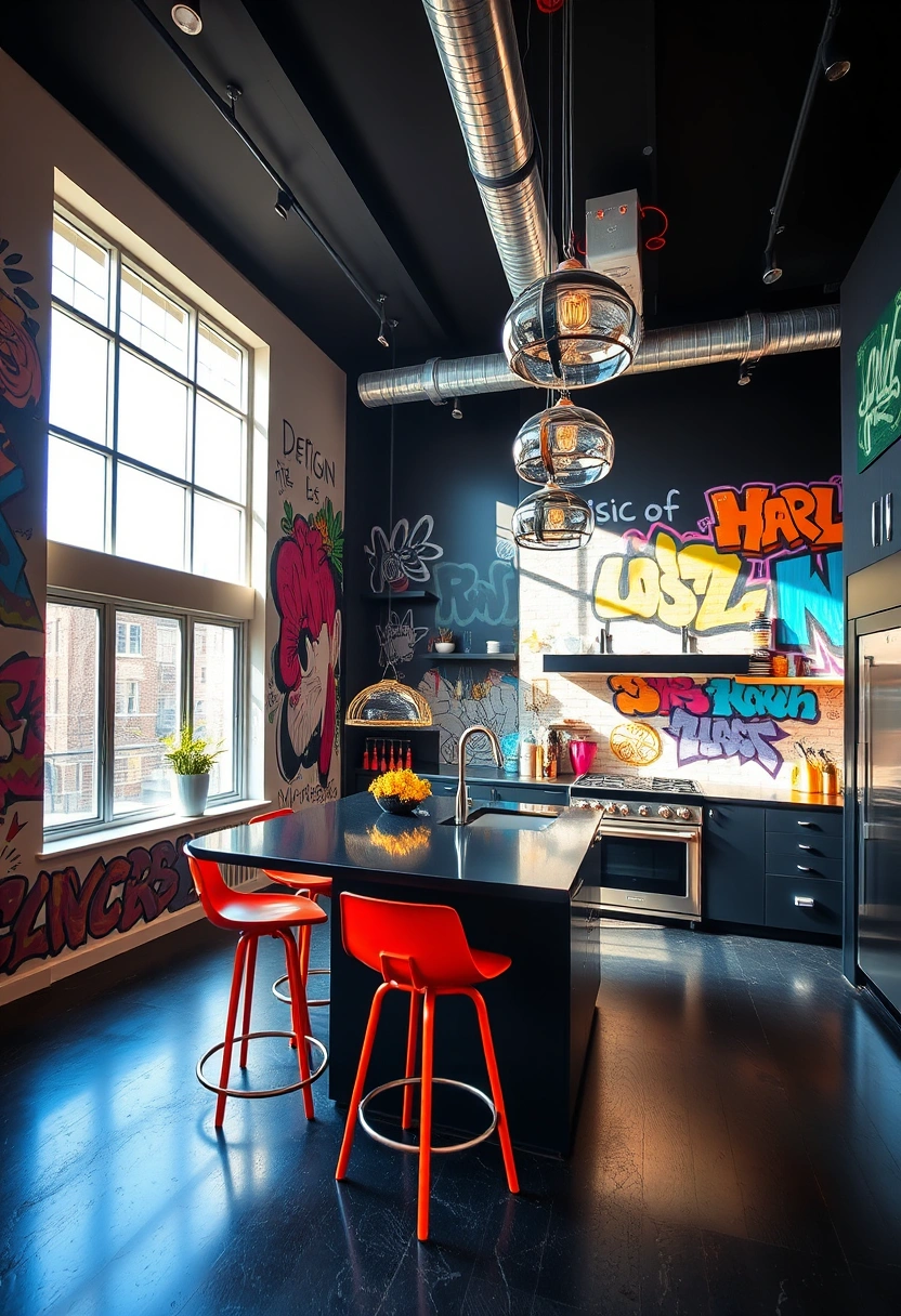 kitchen ideas with black countertops 20