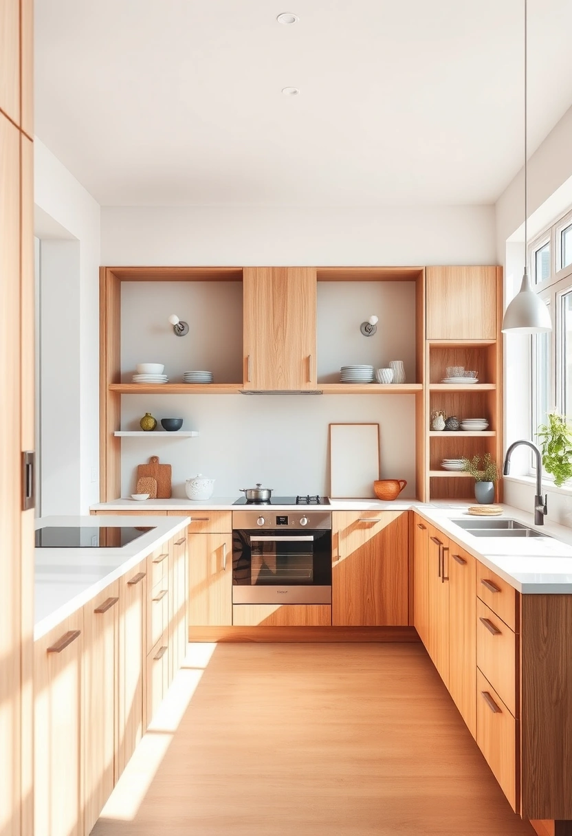 kitchen ideas wood cabinets 20