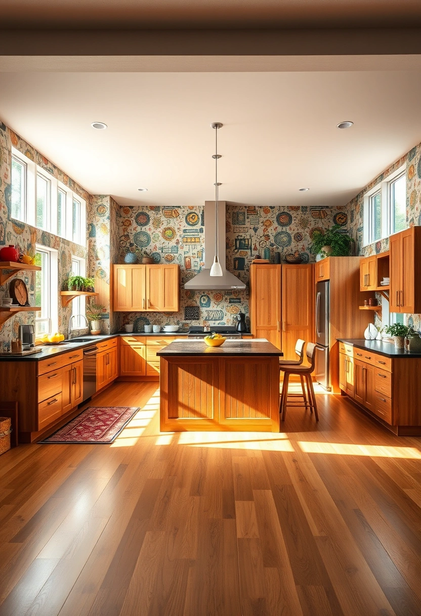 kitchen ideas wood cabinets 9