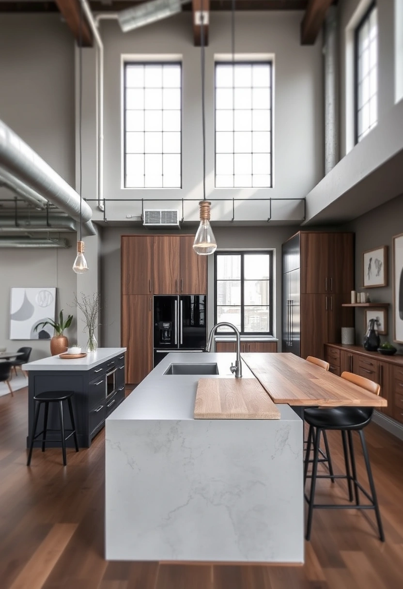 kitchen island countertop ideas 16