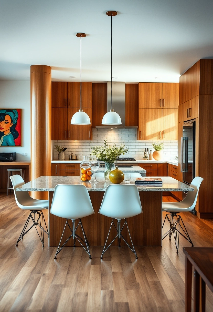kitchen island ideas with columns 9
