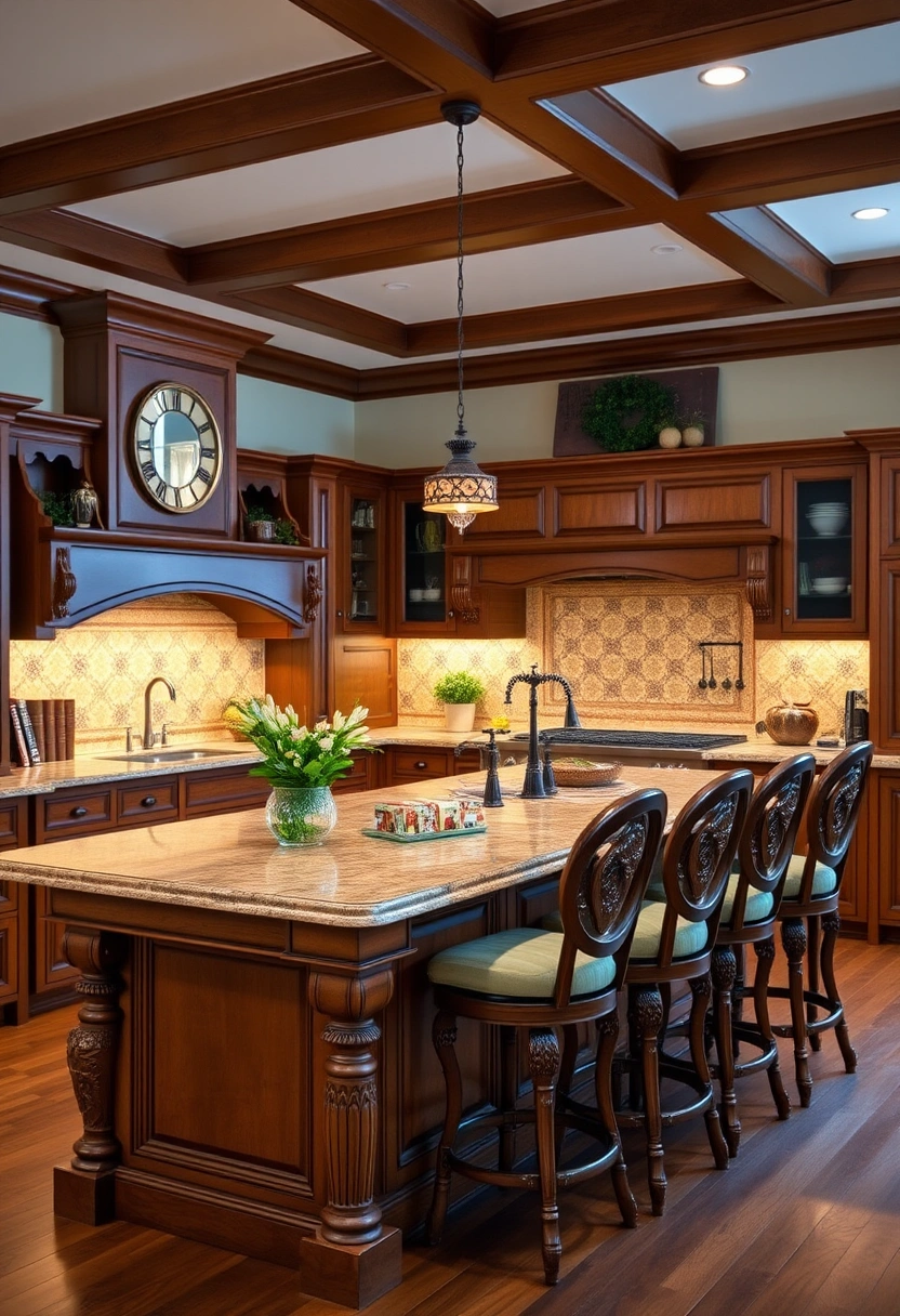 kitchen island ideas with seating 6