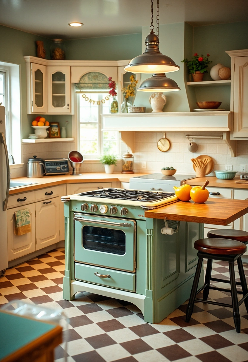 kitchen island ideas with stove 11